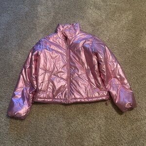 TCEC pink fun puffer jacket